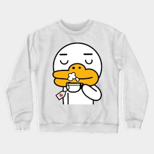 Tea with Tube Crewneck Sweatshirt